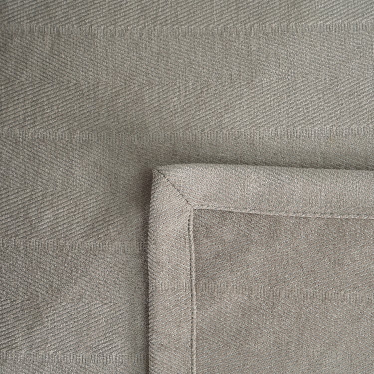 MASPAR Caroline Cotton Herringbone Double Bed Cover
