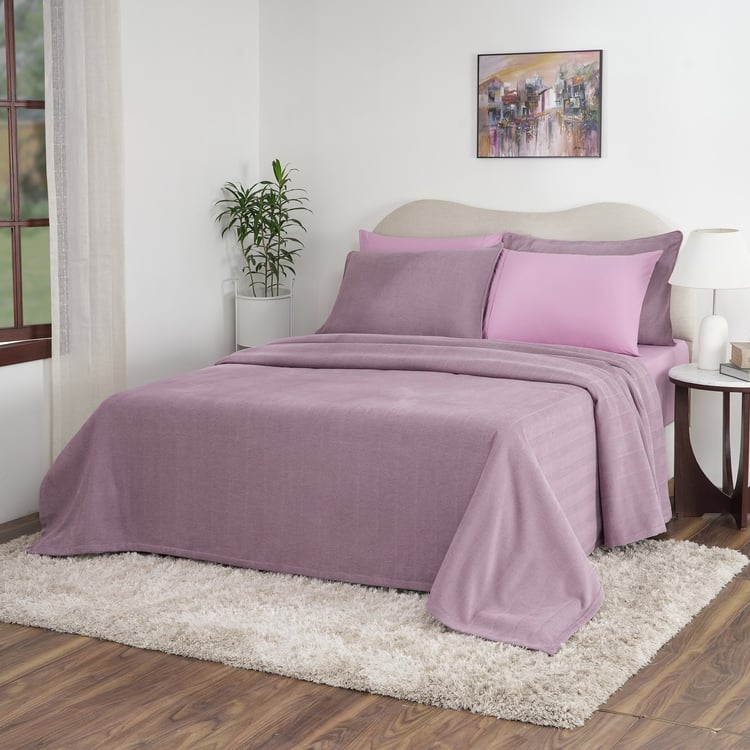 MASPAR Caroline Herringbone Double Bed Cover