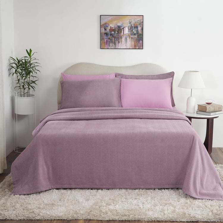 MASPAR Caroline Herringbone Double Bed Cover