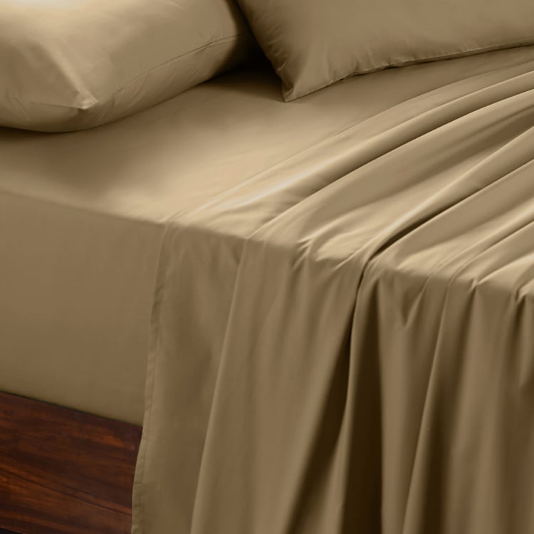 MASPAR Slumber Cotton 200TC 2Pcs Single Bedsheet Set