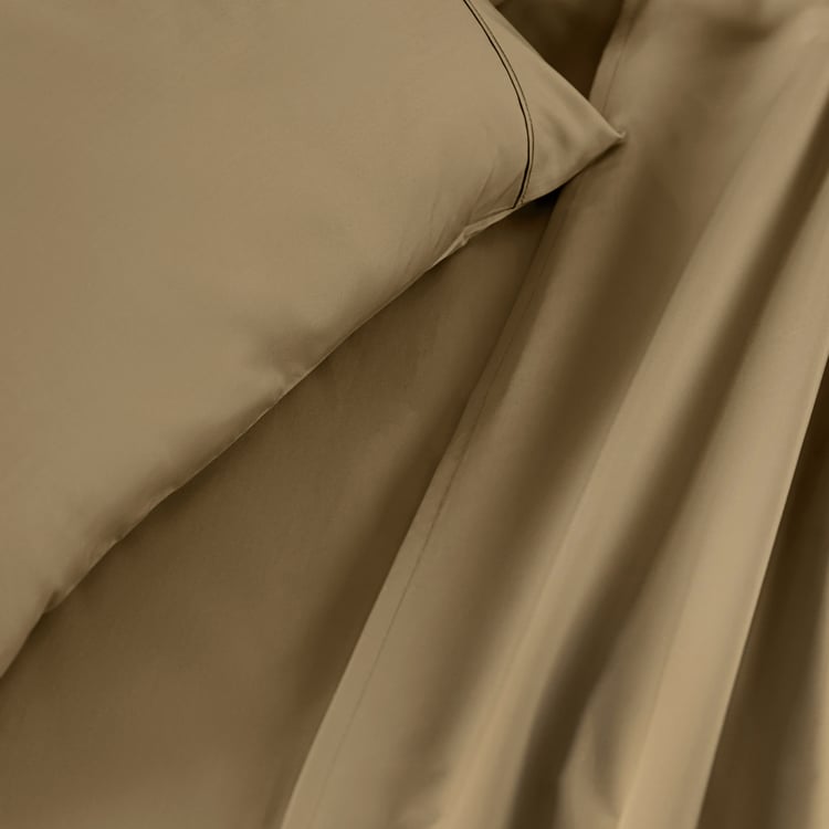 MASPAR Slumber Cotton 200TC 2Pcs Single Bedsheet Set