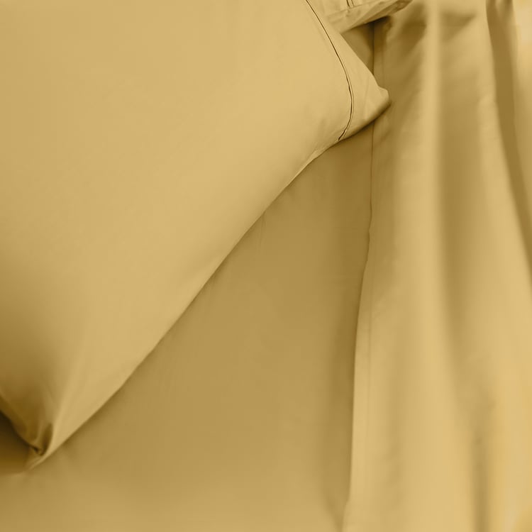 MASPAR Slumber Cotton 200TC 2Pcs Single Bedsheet Set