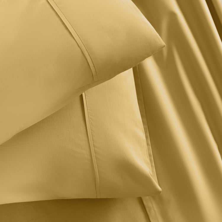 MASPAR Slumber Cotton 200TC 2Pcs Single Bedsheet Set
