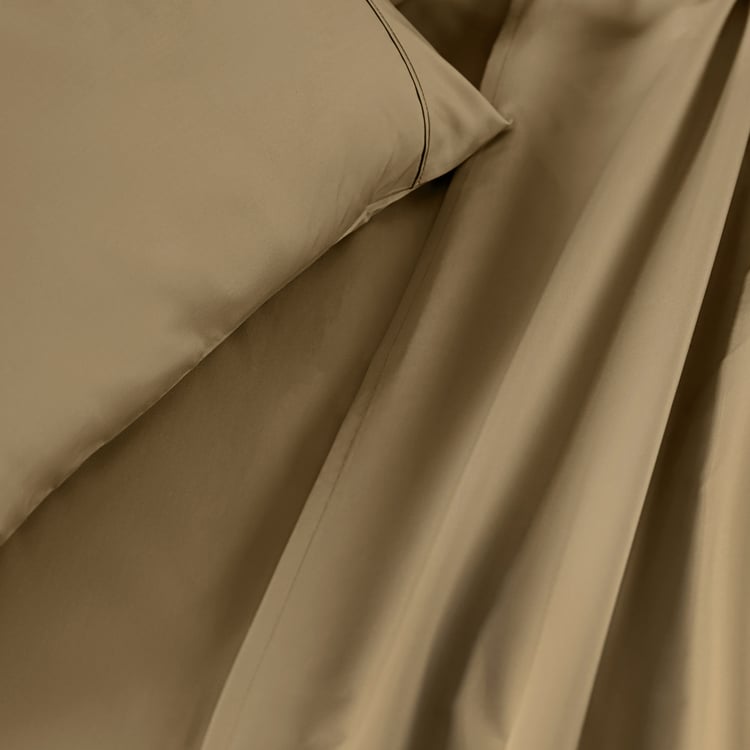 MASPAR Slumber Cotton 200TC 3Pcs Queen Bedsheet Set