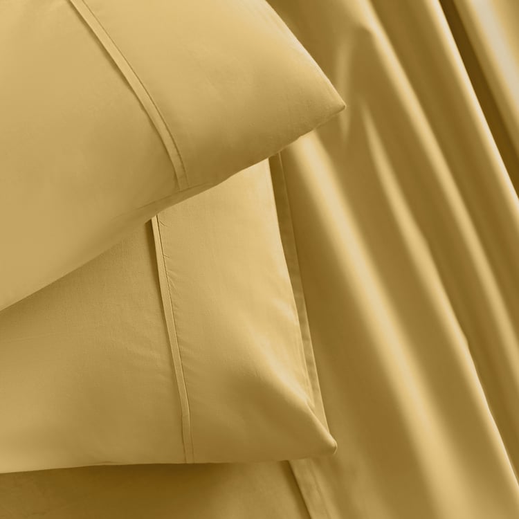 MASPAR Slumber Cotton 200TC 3Pcs Queen Bedsheet Set