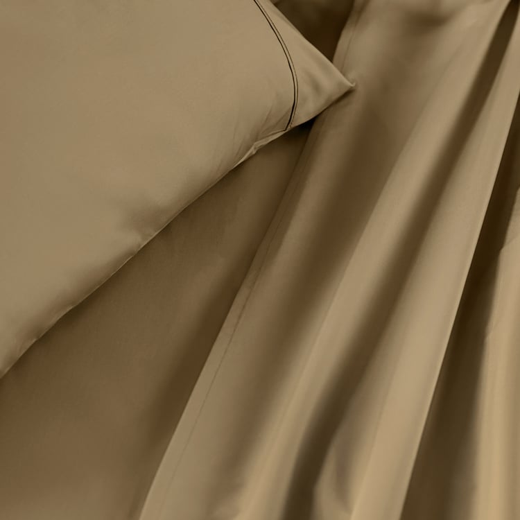 MASPAR Slumber Cotton 200TC 3Pcs Super King Bedsheet Set