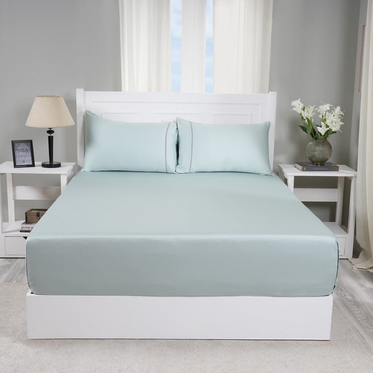 MASPAR Viola Cotton 300TC 2Pcs Single Bedsheet Set