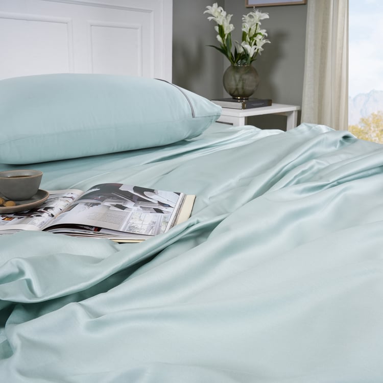 MASPAR Viola Cotton 300TC 2Pcs Single Bedsheet Set