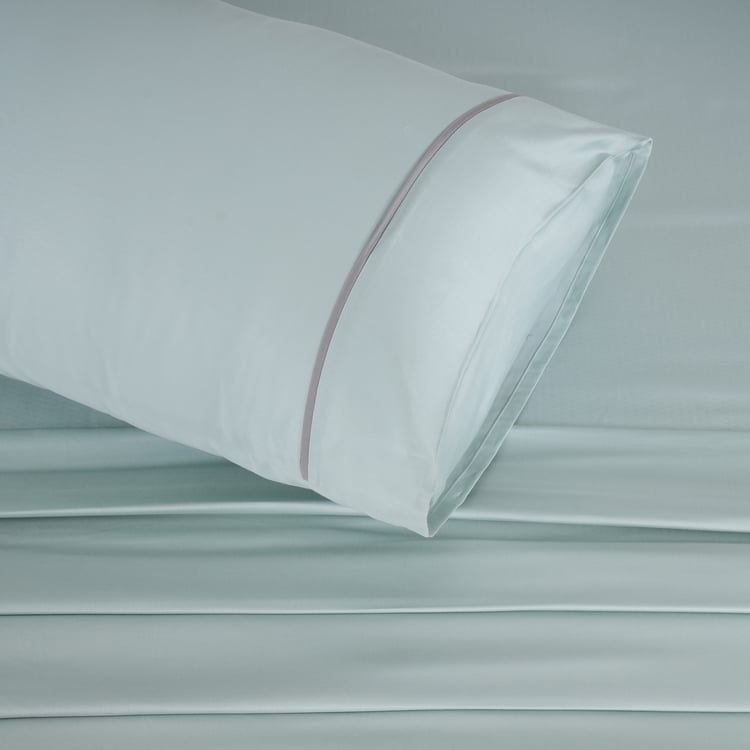 MASPAR Viola Cotton 300TC 2Pcs Single Bedsheet Set