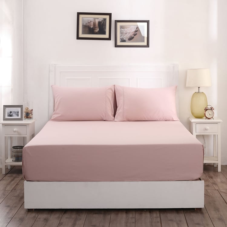 MASPAR Slumber Cotton 200TC 2Pcs Single Bedsheet Set