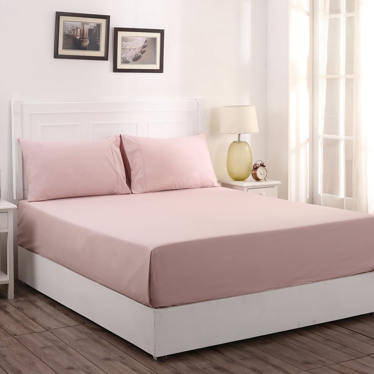 MASPAR Slumber Cotton 200TC 2Pcs Single Bedsheet Set