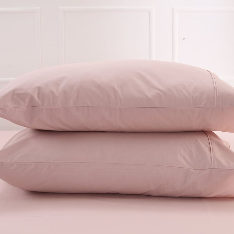 MASPAR Slumber Cotton 200TC 3Pcs Super King Bedsheet Set