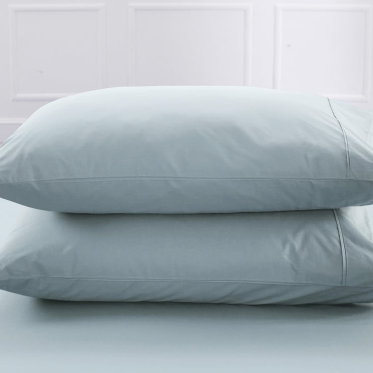 MASPAR Slumber Cotton 200TC 3Pcs Queen Bedsheet Set