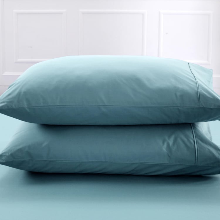 MASPAR Slumber Cotton 200TC 3Pcs Super King Bedsheet Set