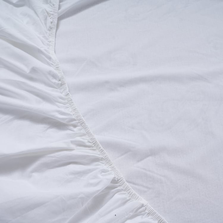 MASPAR Eden Cotton 144TC 3Pcs King Fitted Bedsheet Set