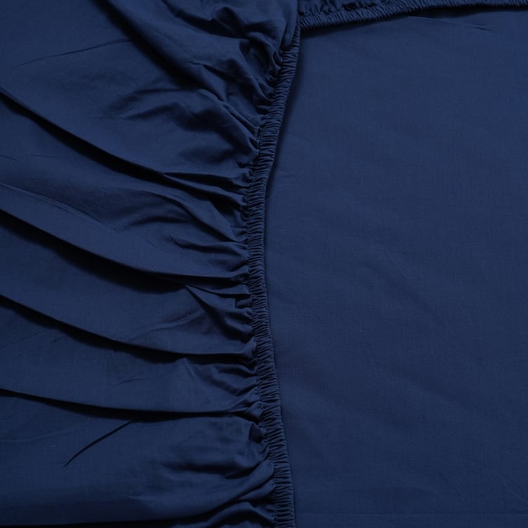 MASPAR Eden Cotton 200TC 3Pcs King Fitted Bedsheet Set