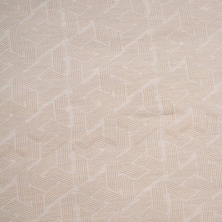 MASPAR Inner City Cotton Geometric Print AC Single Quilt