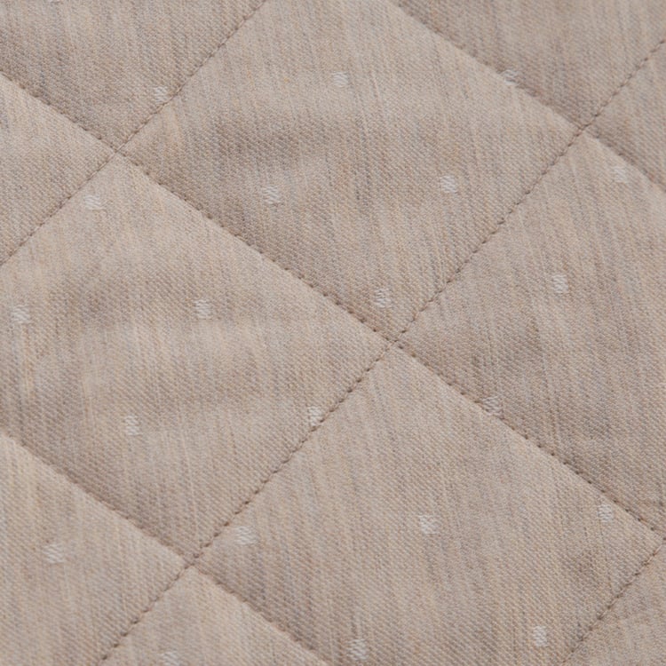 MASPAR Muted Dot Cotton Woven AC Double Quilt