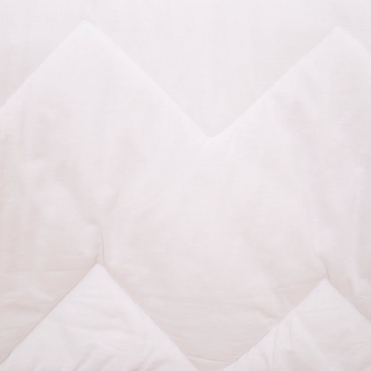 MASPAR Zig Zag Cotton King Mattress Protector