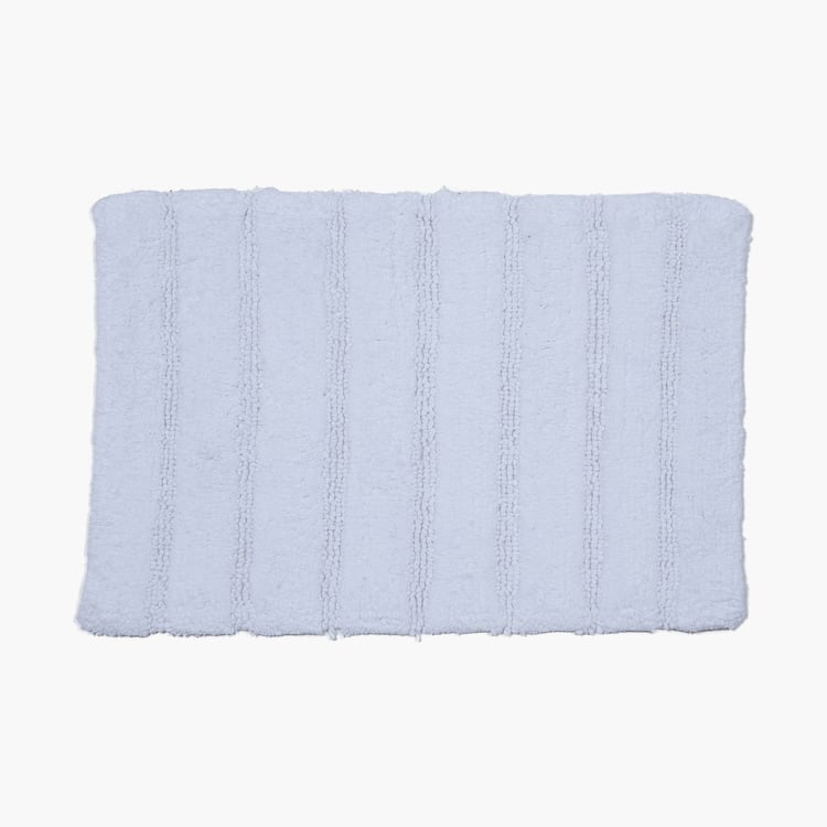MASPAR Outline Mop Cotton Striped Anti-Slip Bath Mat - 60x40cm