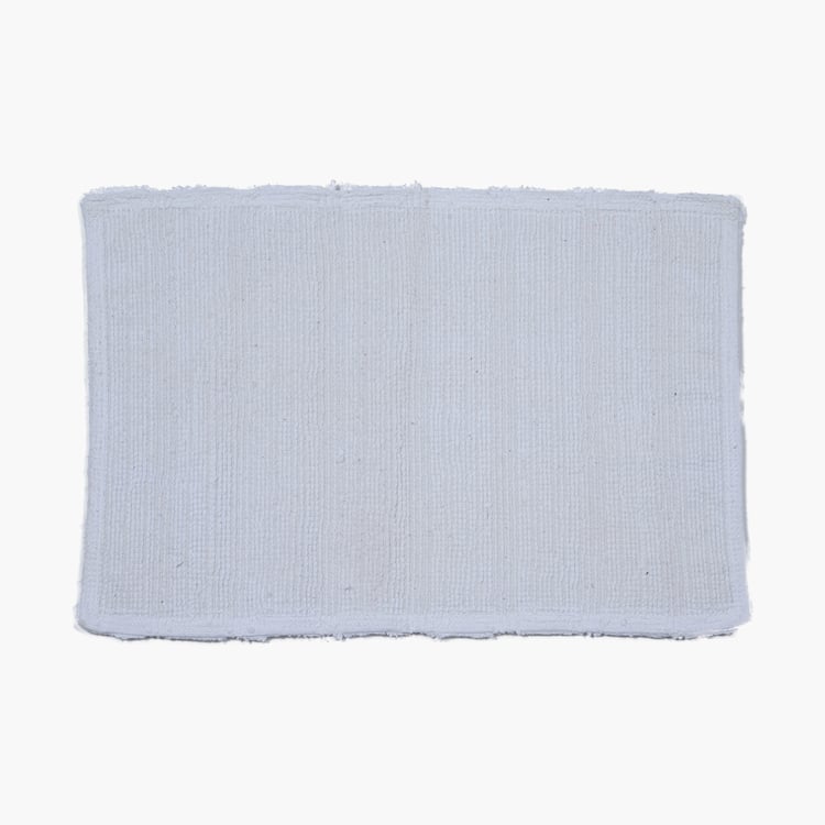 MASPAR Outline Mop Cotton Striped Anti-Slip Bath Mat - 60x40cm