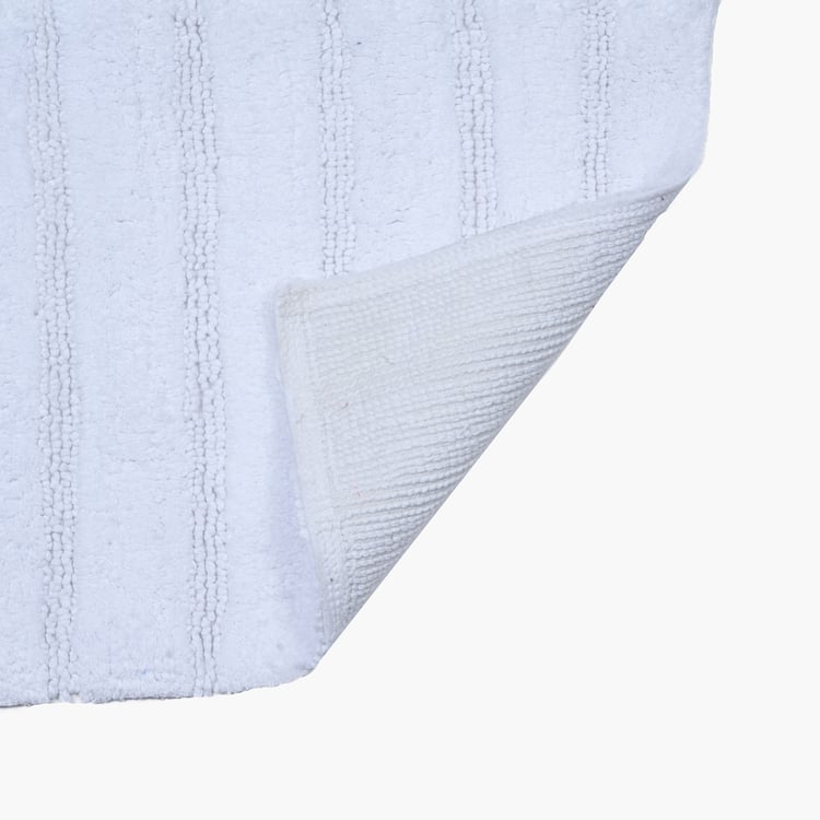 MASPAR Outline Mop Cotton Striped Anti-Slip Bath Mat - 60x40cm