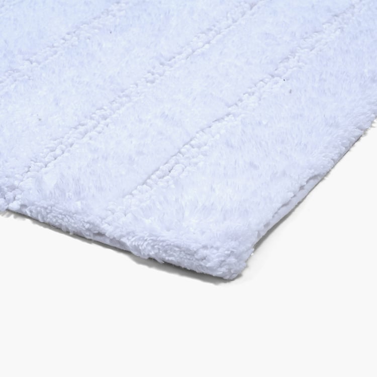 MASPAR Outline Mop Cotton Striped Anti-Slip Bath Mat - 60x40cm