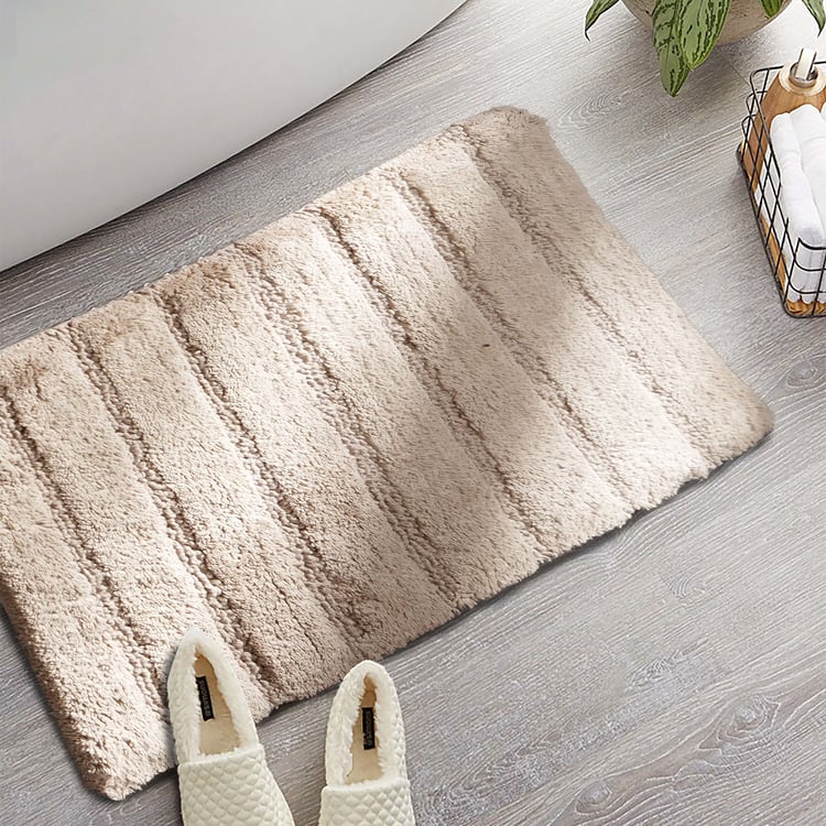 MASPAR Outline Mop Cotton Anti-Slip Bath Mat - 60x40cm