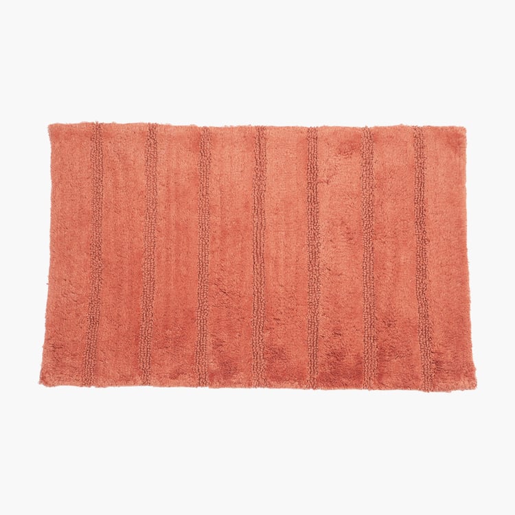 MASPAR Outline Mop Cotton Striped Anti-Slip Bath Mat - 60x40cm