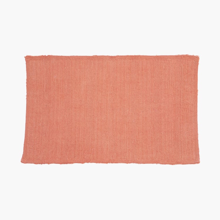 MASPAR Outline Mop Cotton Striped Anti-Slip Bath Mat - 60x40cm
