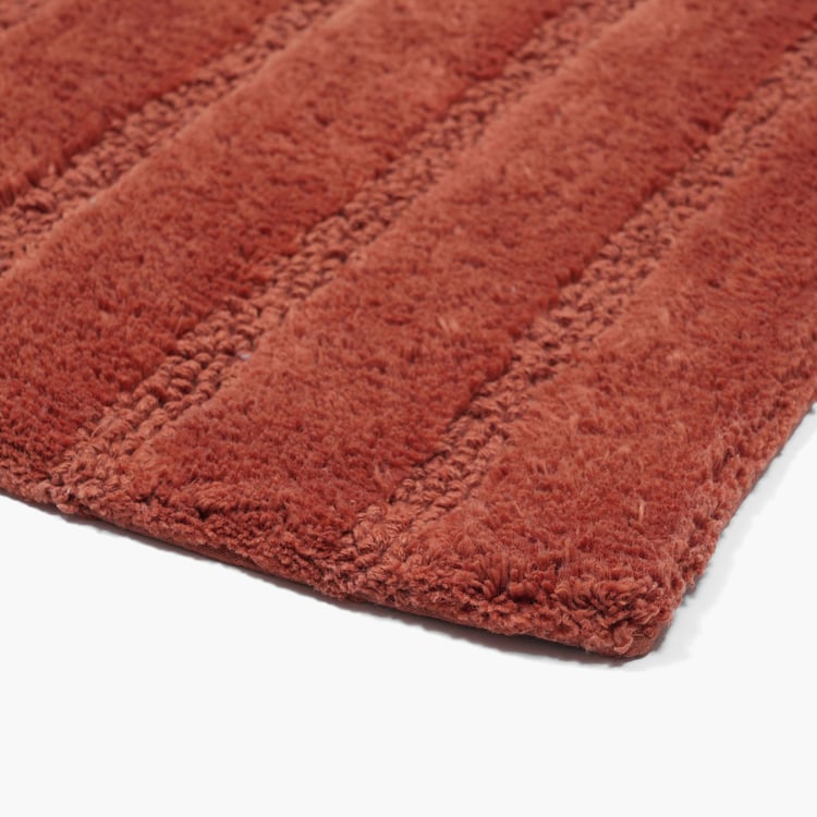 MASPAR Outline Mop Cotton Striped Anti-Slip Bath Mat - 60x40cm