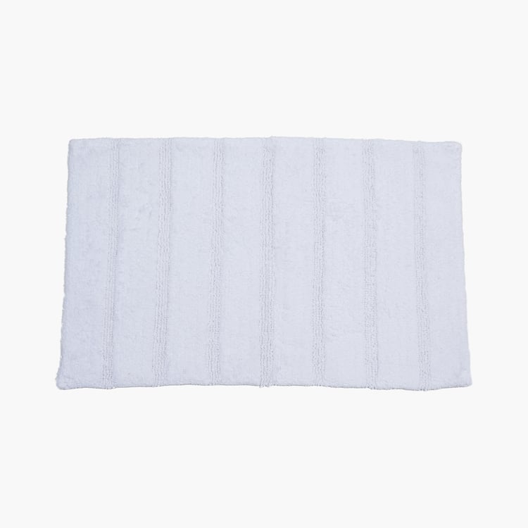 MASPAR Outline Mop Cotton Striped Anti-Slip Bath Mat - 80x50cm