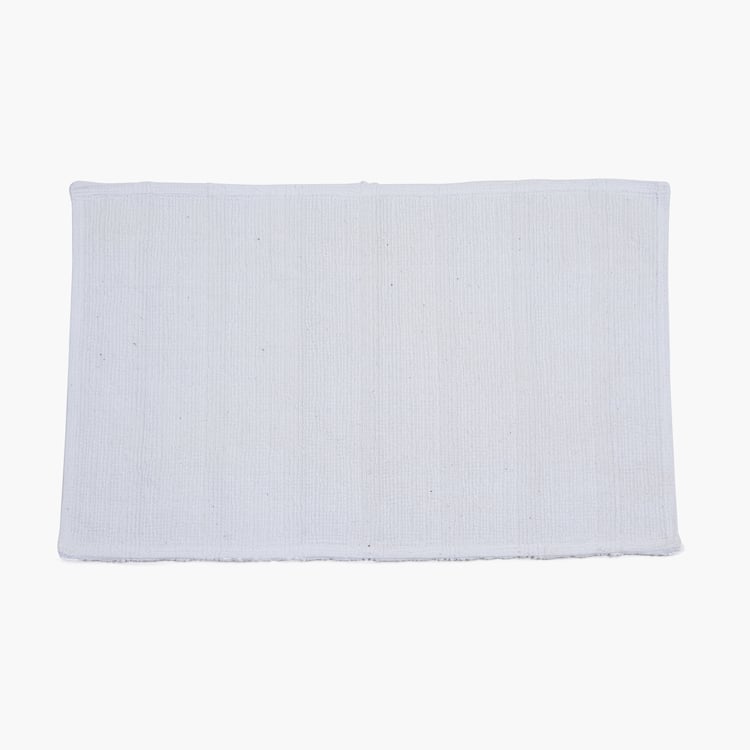 MASPAR Outline Mop Cotton Striped Anti-Slip Bath Mat - 80x50cm