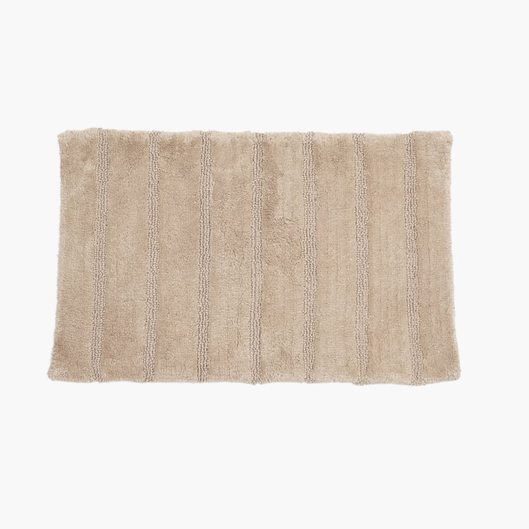 MASPAR Outline Mop Cotton Striped Anti-Slip Bath Mat - 80x50cm