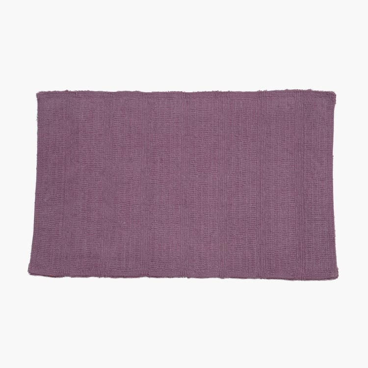 MASPAR Outline Mop Cotton Striped Anti-Slip Bath Mat - 80x50cm