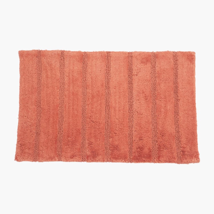 MASPAR Outline Mop Cotton Striped Anti-Slip Bath Mat - 80x50cm