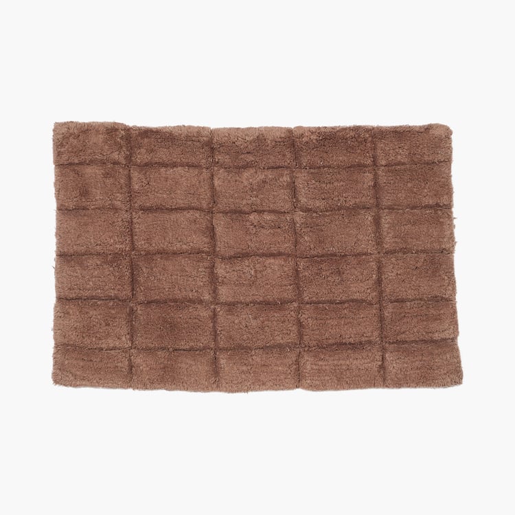 MASPAR Slab Comose Cotton Anti-Slip Bath Mat - 60x40cm