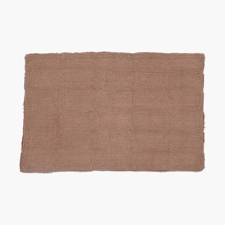 MASPAR Slab Comose Cotton Anti-Slip Bath Mat - 60x40cm