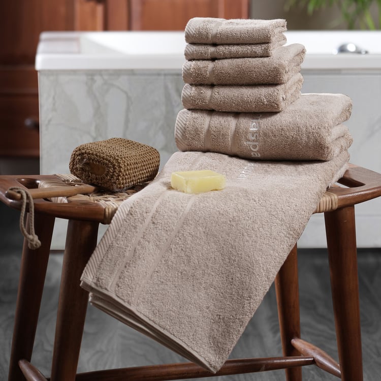 MASPAR Amor 6Pcs Bamboo Cotton Towel Set