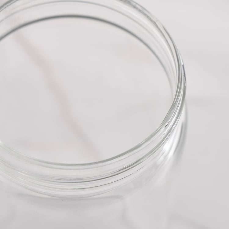 Palestine Lumina Borosilicate Glass Storage Jar - 680ml