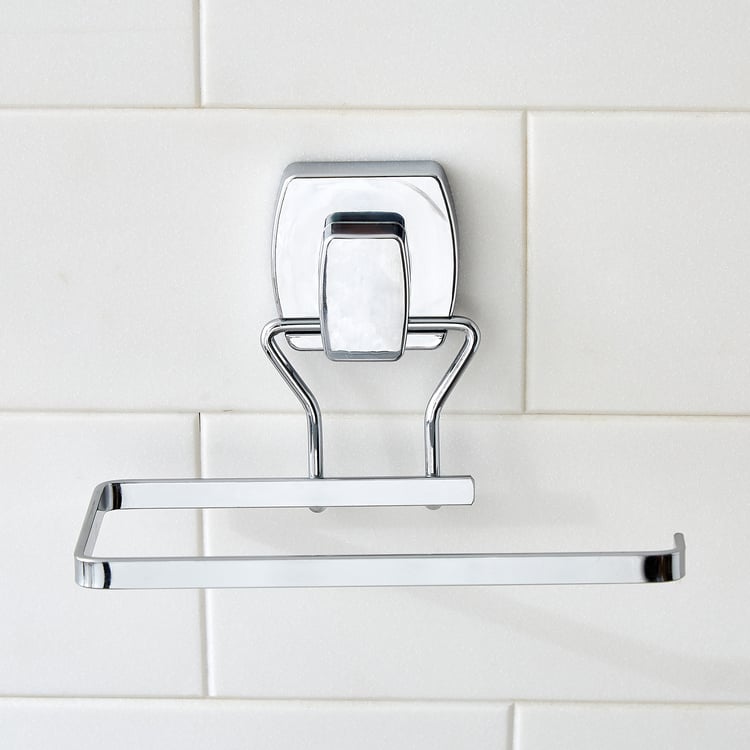 Orion Mandrin Chrome Metal Suction Towel Holder