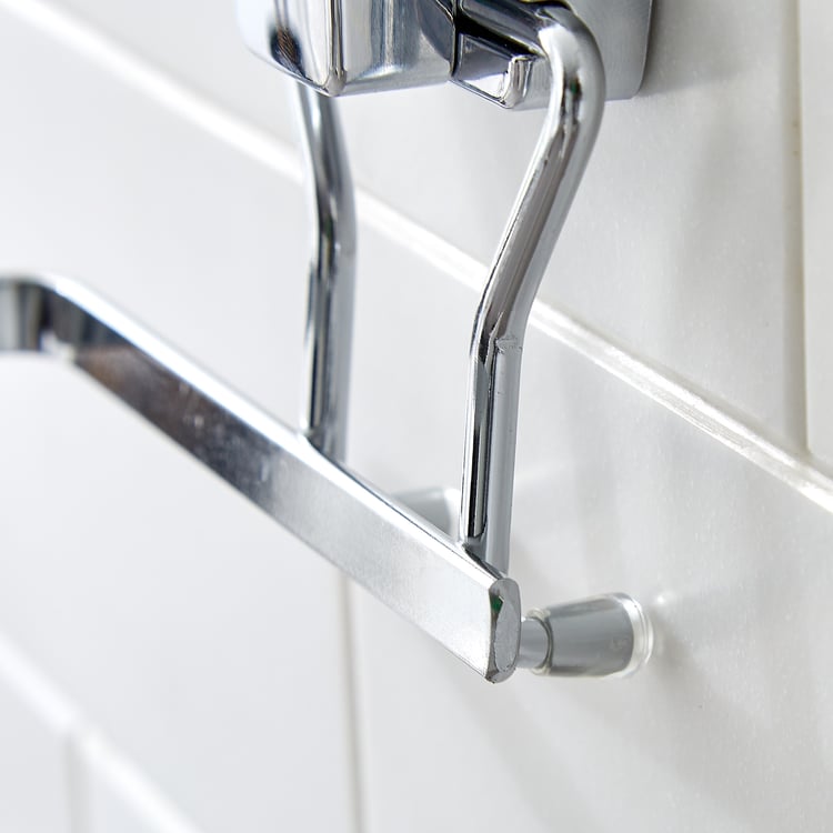 Orion Mandrin Chrome Metal Suction Towel Holder