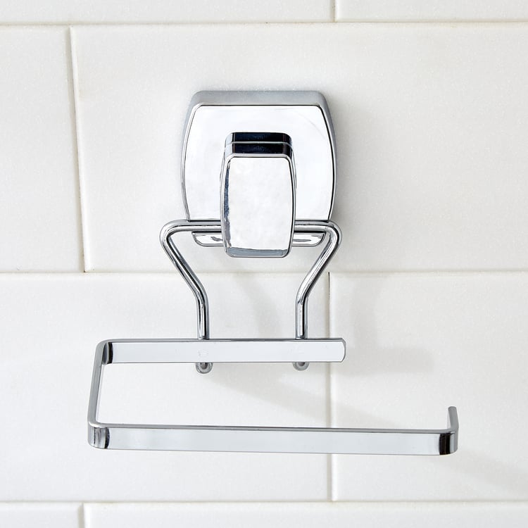 Orion Mandrin Chrome Metal Suction Toilet Paper Holder