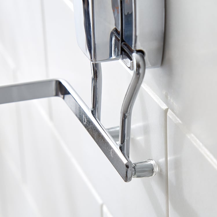 Orion Mandrin Chrome Metal Suction Toilet Paper Holder