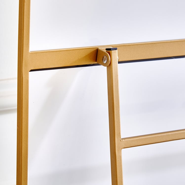 Alchemy Metal Standing Mirror - Gold