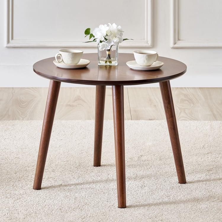 Port Solid Wood 2-Seater Tea Set - Brown