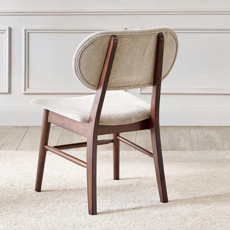 Port Solid Wood 2-Seater Tea Set - Brown