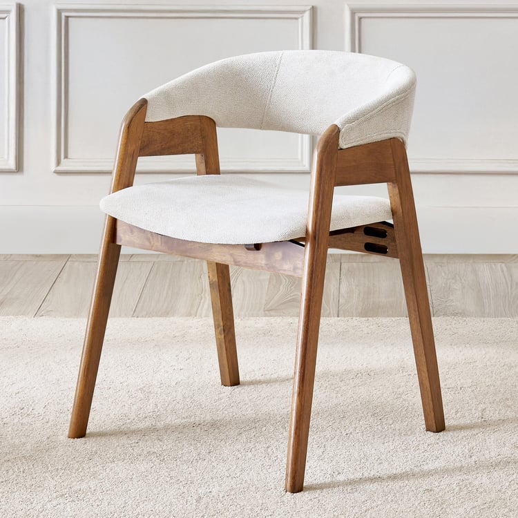 Jilly Solid Wood 2-Seater Tea Set - Brown