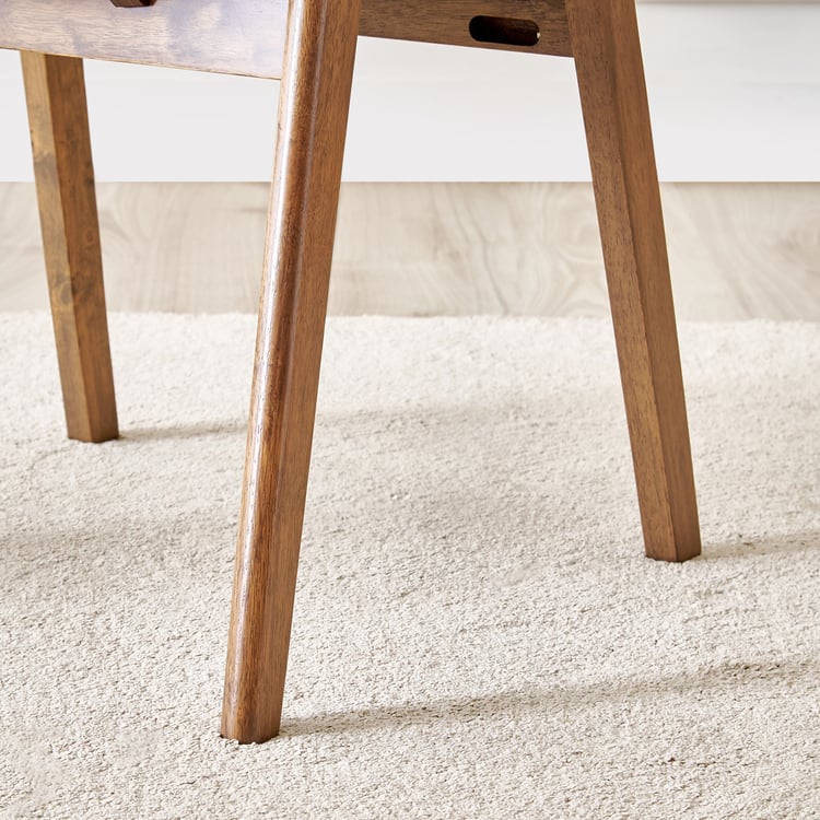 Jilly Solid Wood 2-Seater Tea Set - Brown