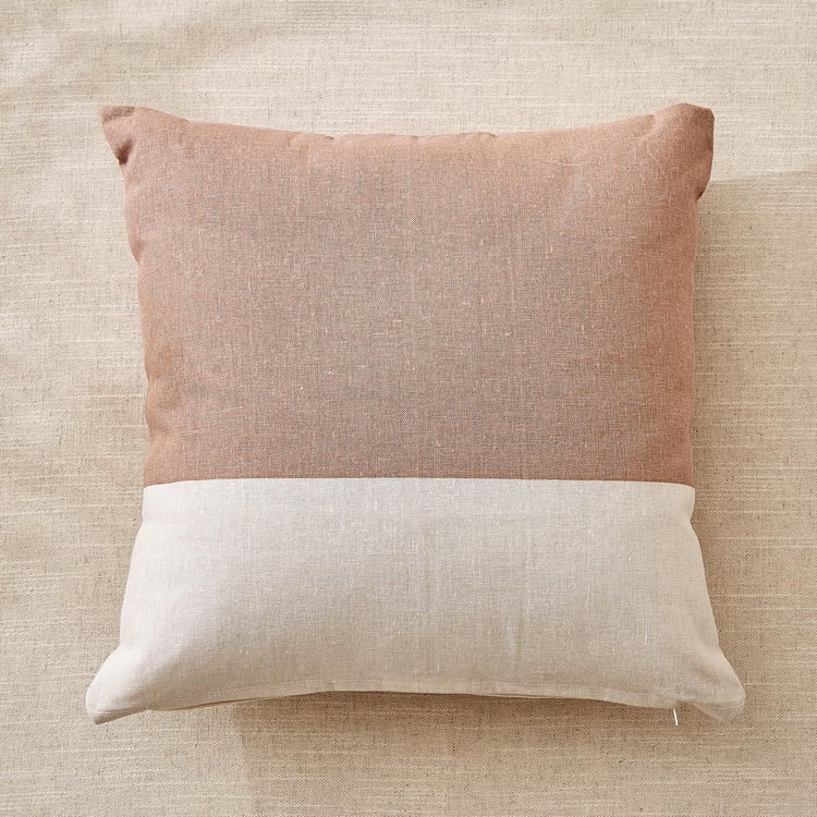 Spinel Zesty Colourblocked Filled Cushion - 40x40cm